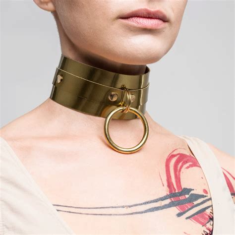 bdsm collar etsy